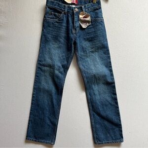 NWT Levi's 514 Boys Slim Straight Blue Jeans Sz 12 Regular